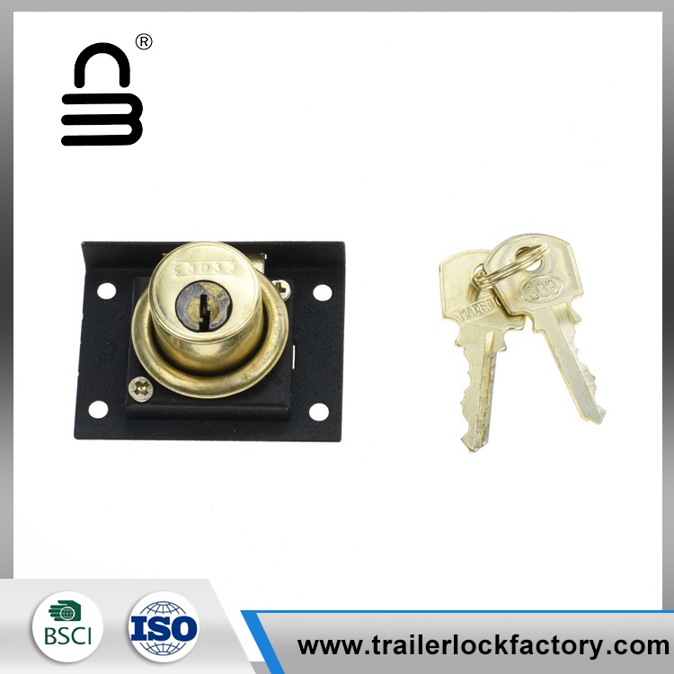 Lock de cajón de puertas de seguridad de metal